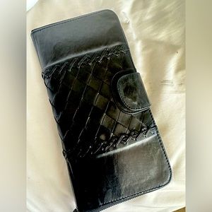 Elf Leather Wallet Clutch. Real leather